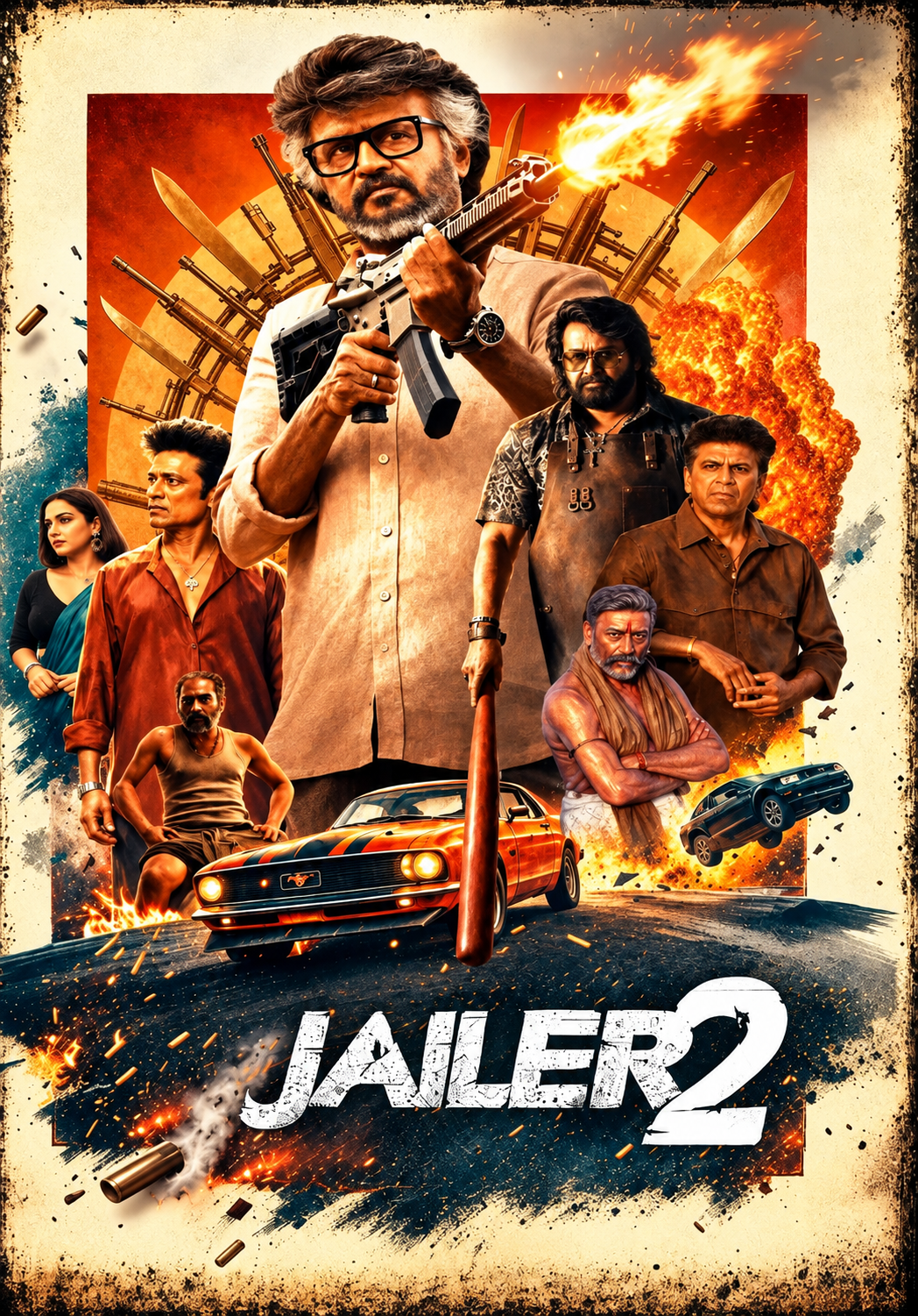 Jailer 2 (2026) South Hindi Dubbed Movie PreDvD