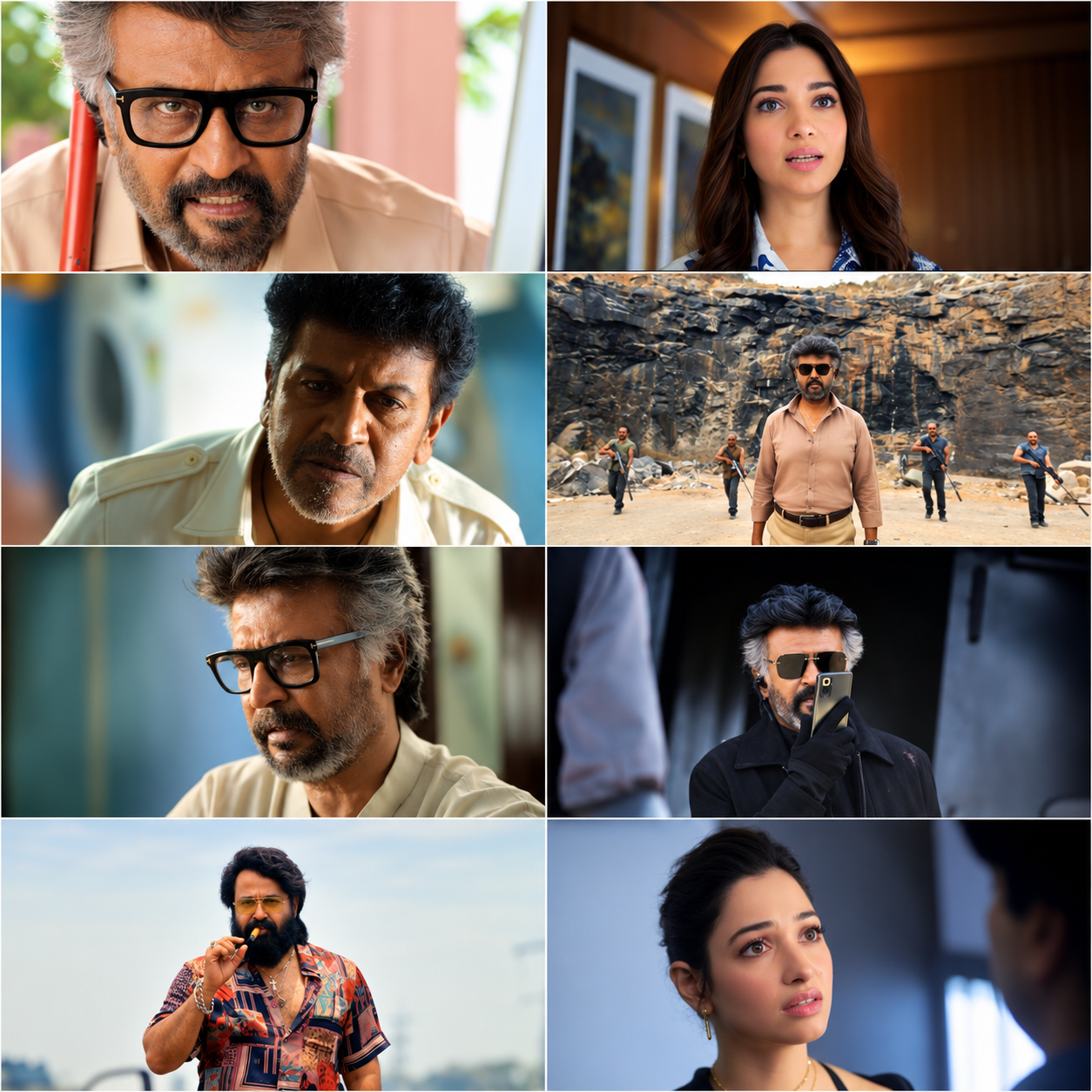 Jailer (2023) (Hindi + Tamil) Dual Audio UnCut South Movie HD ESub Screenshot
